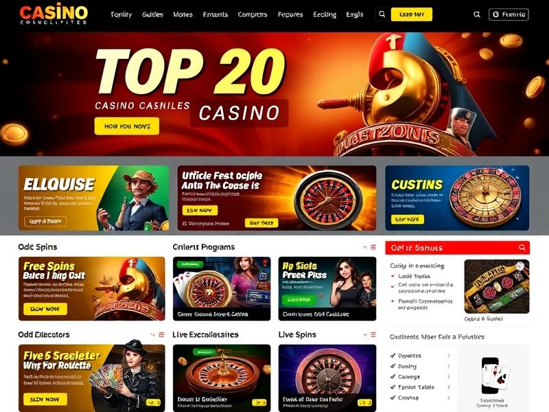 Explore the top 20 online casinos of 2023 with expert reviews, game guides, and bonuses. Discover the best virtual casinos and learn how to maximize your gambling experience.